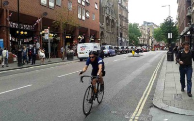 Pedalear en Londres (I) : fascinante y peligroso