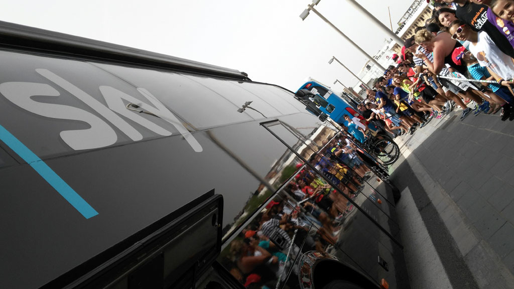 Vuelta a España foto: qué grande ser ciclista