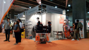 Una vista de nuestro stand en Unibike 2016