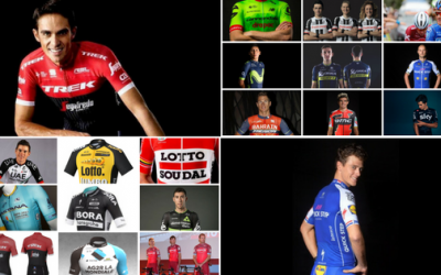 Comparativa de maillots: los 18 diseños World Tour 2017