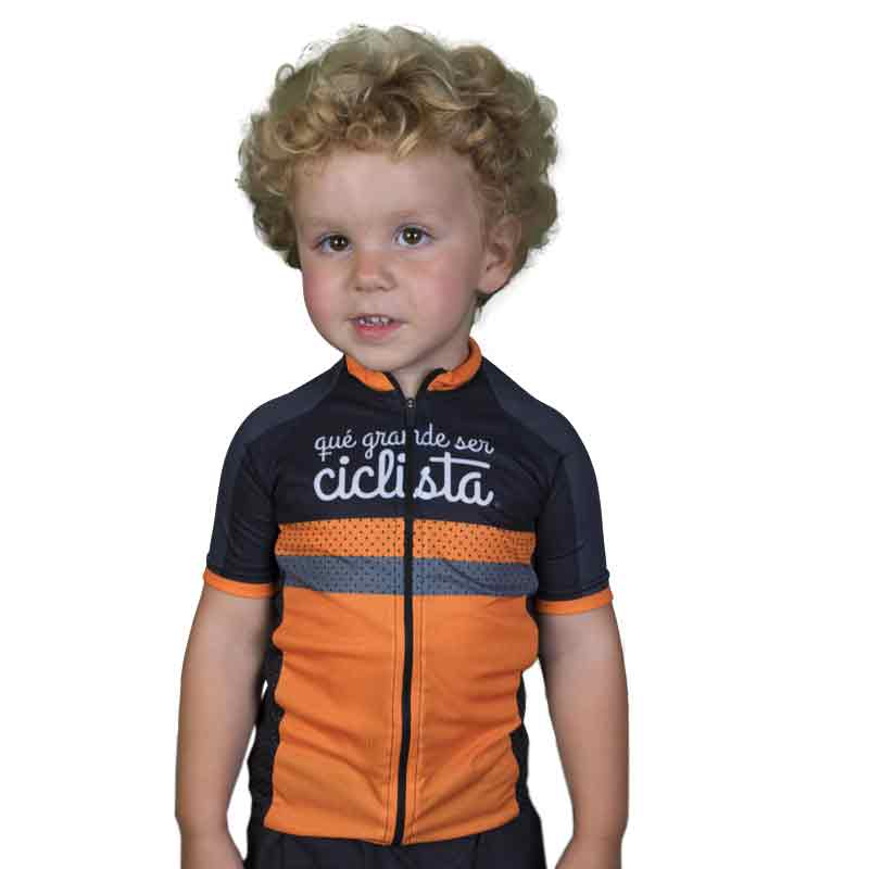 Maillot ciclismo niños: simpático y exclusivo » qué grande ser ciclista